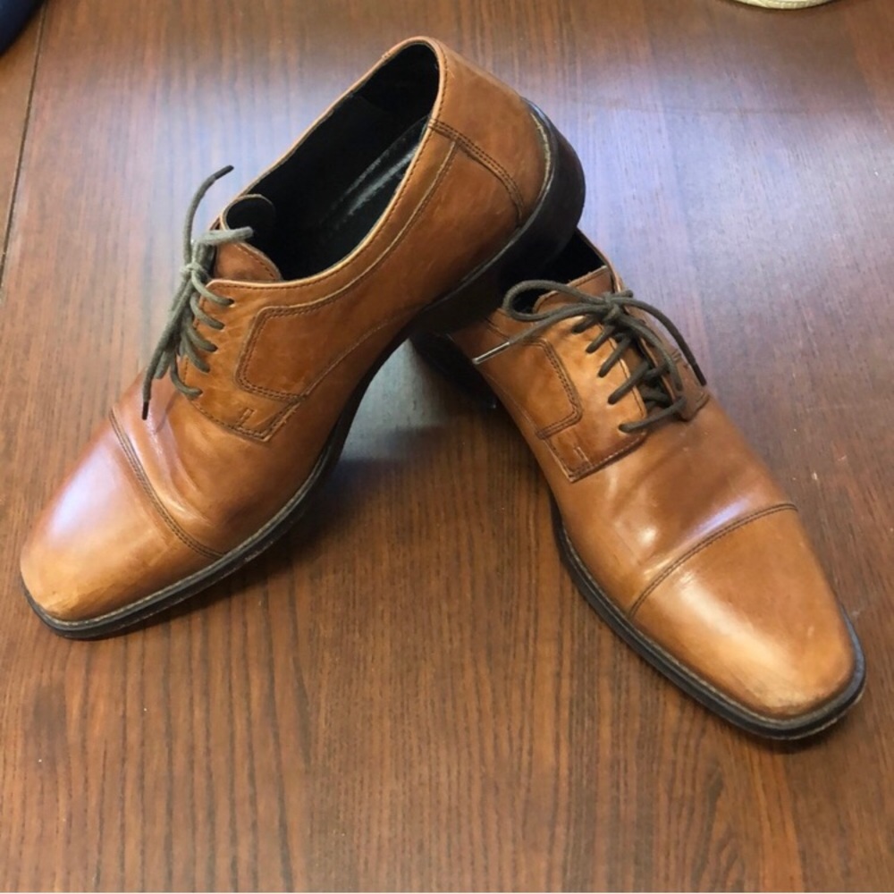 Johnston & Murphy Brown Men's Cap Toe